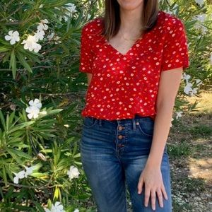 Floral Madewell Top